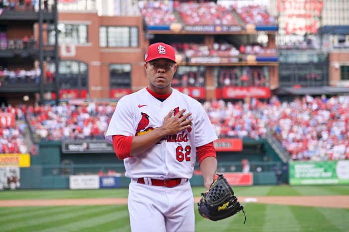 Cardinals pitcher Jose Quintana.